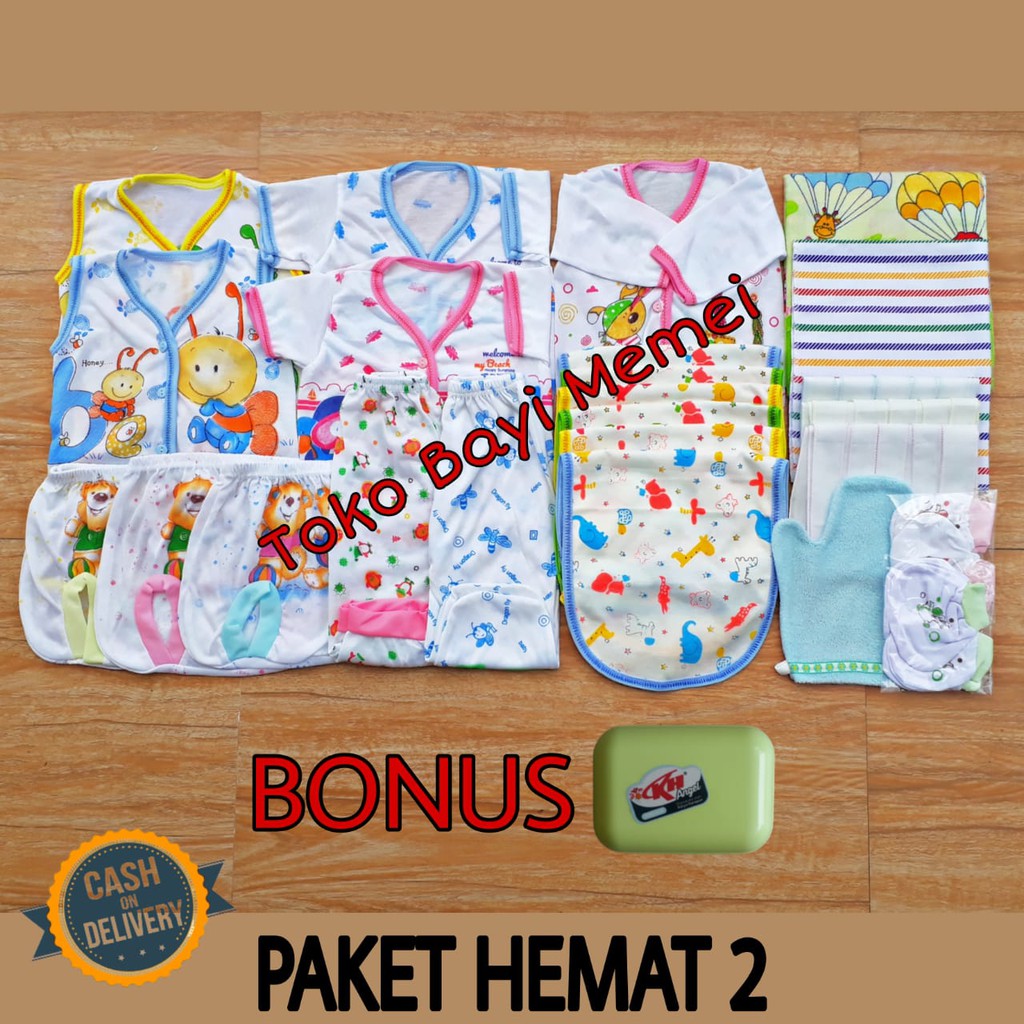 Paket perlengkapan bayi lahir HEMAT murah bagus
