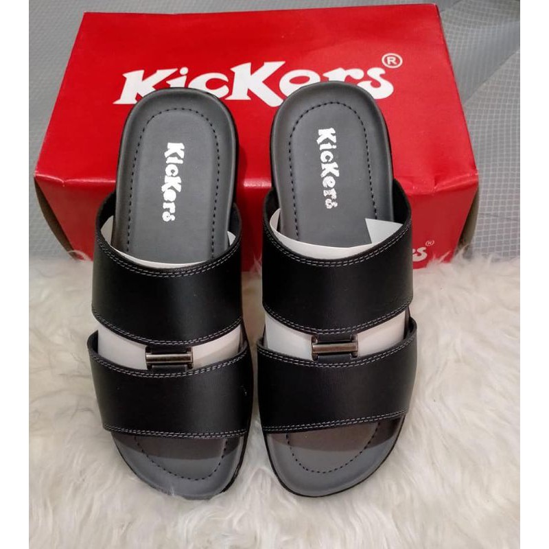 SANDAL SLOP PRIA KICKERS BERKWALITAS BEST SELLER (Selop Kait)