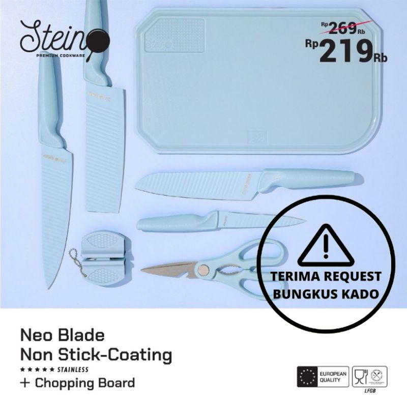 Pisau Stein - Steincookware Pisau Neo Blade Cutting