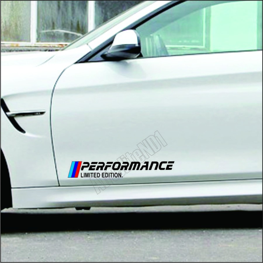 Stiker Cutting BMW PERFORMANCE Limited Edition ADN