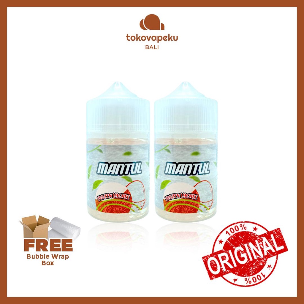 MANTUL FROZEN LYCHEE 3MG MANTUL 60ML AUTHENTIC by PUFF DISTRIBUTION