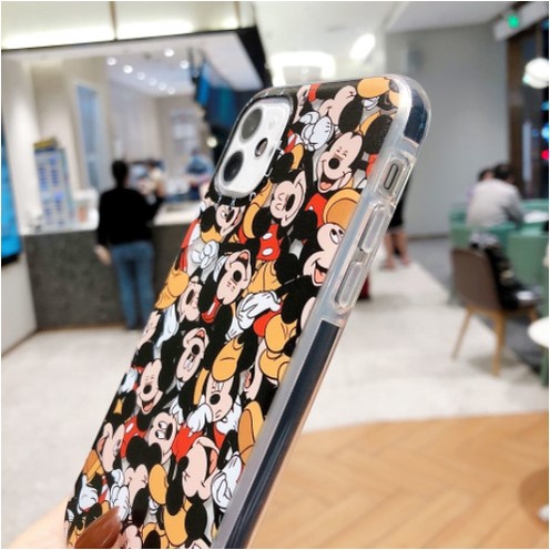 Case Realme 2 2 Pro 9i Reno 5 5G  Softcase Anti Crack Double Color Motif Cute Micky Mouse