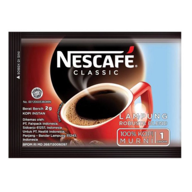 

Nescafe Kopi Instant Classic 10x2g