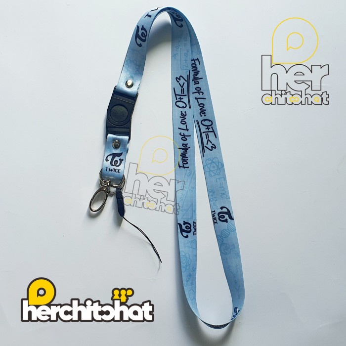 

Promo Bulan Ini Lanyard Twice (Formula Of Love) Jyp Entertainment - Strap Tali Id Card Promo