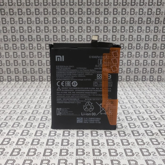ORIGINAL 100% BATERAI BATTERY XIAOMI Mi 10T Mi10T | Mi 10T PRO BM53