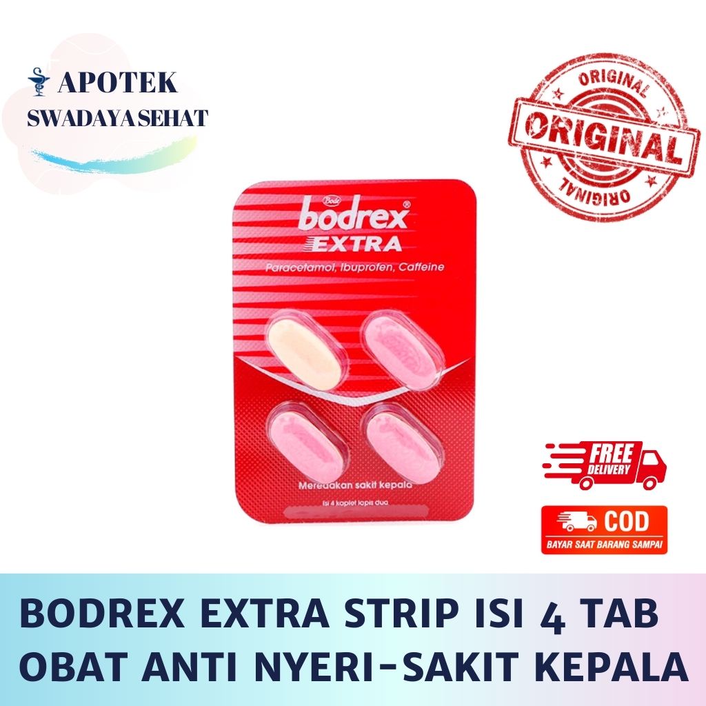 BODREX Extra Strip 4 Tablet