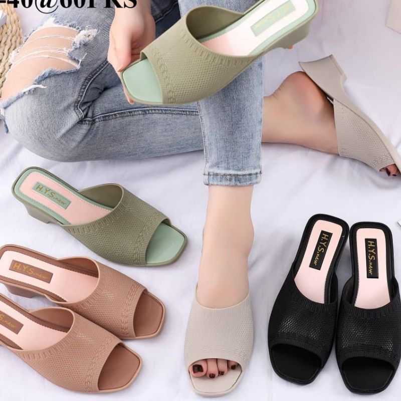 Sandal Wedges Slip On Dessy 737-1 Import-2
