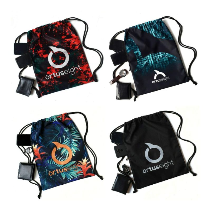 Tas Ransel Serut Olahraga Pria &amp; Wanita Ortus All Varian Edition