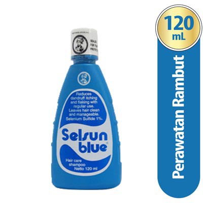 SELSUN Shampoo Conditioner Series | Sampo anti ketombe Blue 60 &amp; 120 ML