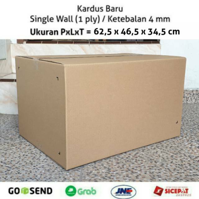 Kardus Baru Ukuran Besar Pxlxt 62 5 X 46 5 X 34 5 Cm Prasetya Box Shopee Indonesia