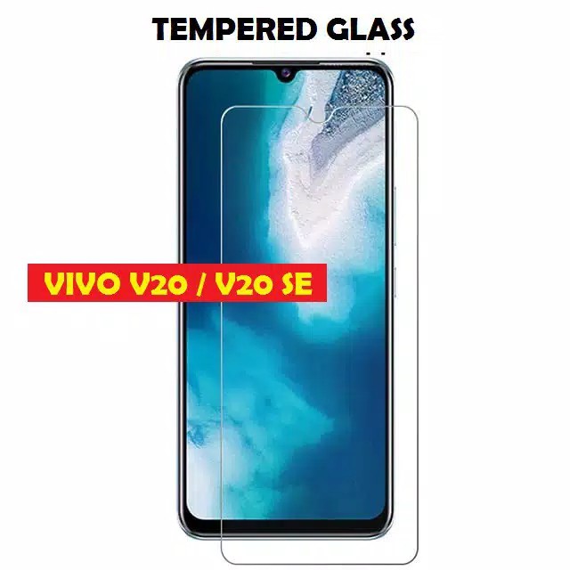 Tempered Glass Bening VIVO V20 SE/V20 Full Glue Screen Guard Protector 3IN1