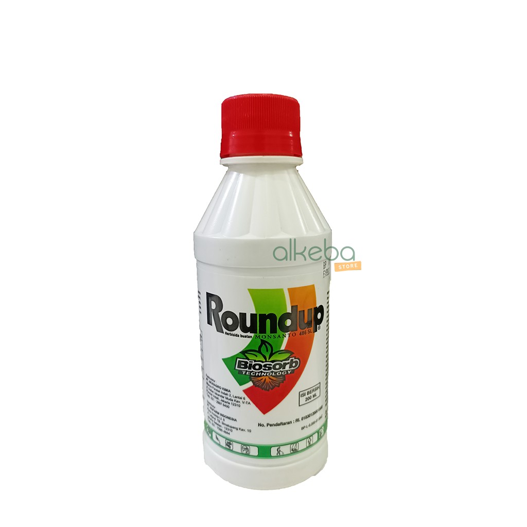 Round Up Herbisida Roundup pembasmi gulma rumput liar 200 ml