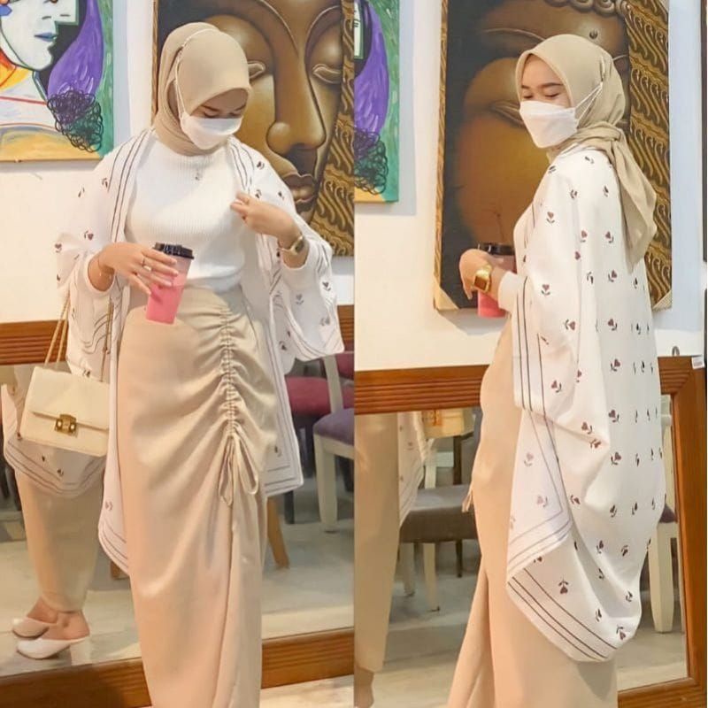 OUTER SCARF WANITA PREMIUM MOTIF MOTIF TERBARU 2022-KMO 47