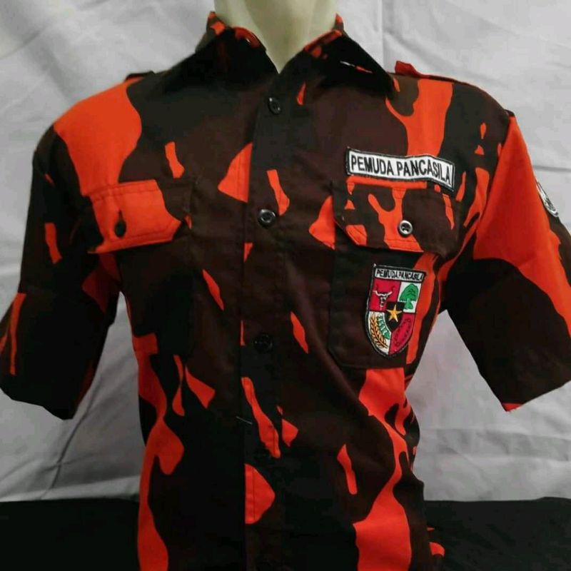 NEW COD BAJU/KAMEJA PEMUDA PANCASILA TANGAN PENDEK KAMEJA PP KAMEJA KOTI PP