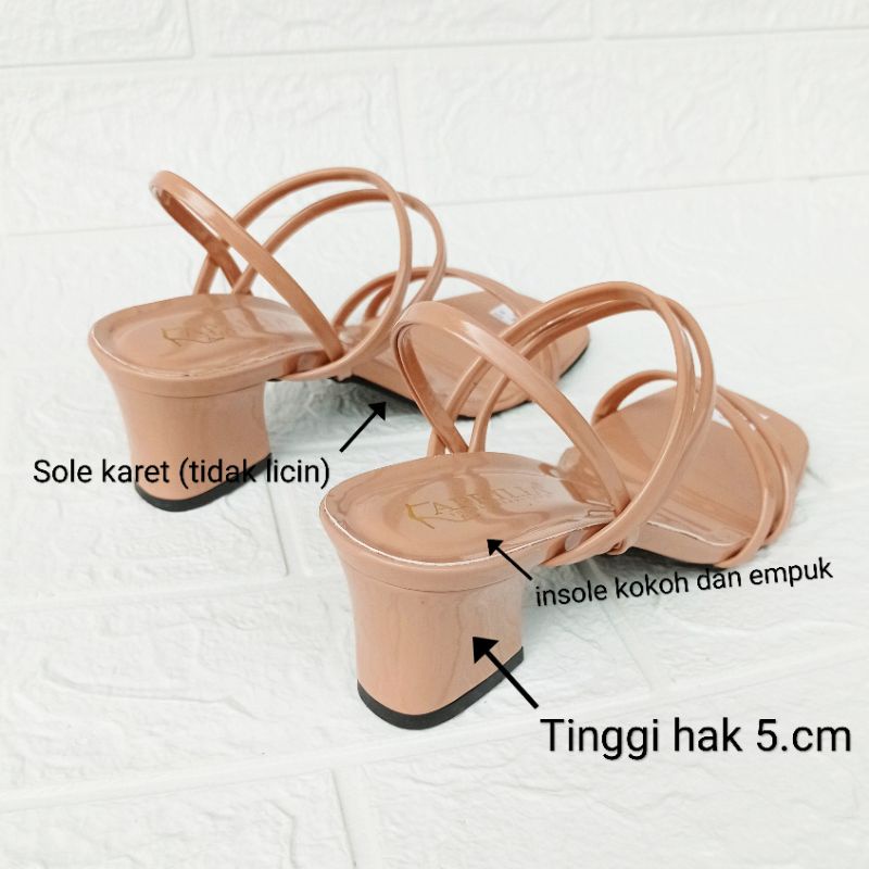 weedges RM-01/Sandal weedges wanita/sandal hak tahu/sandal pesta/sandal terbaru