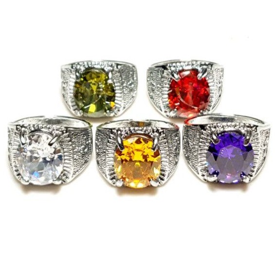 Batu permata zirconia top louster