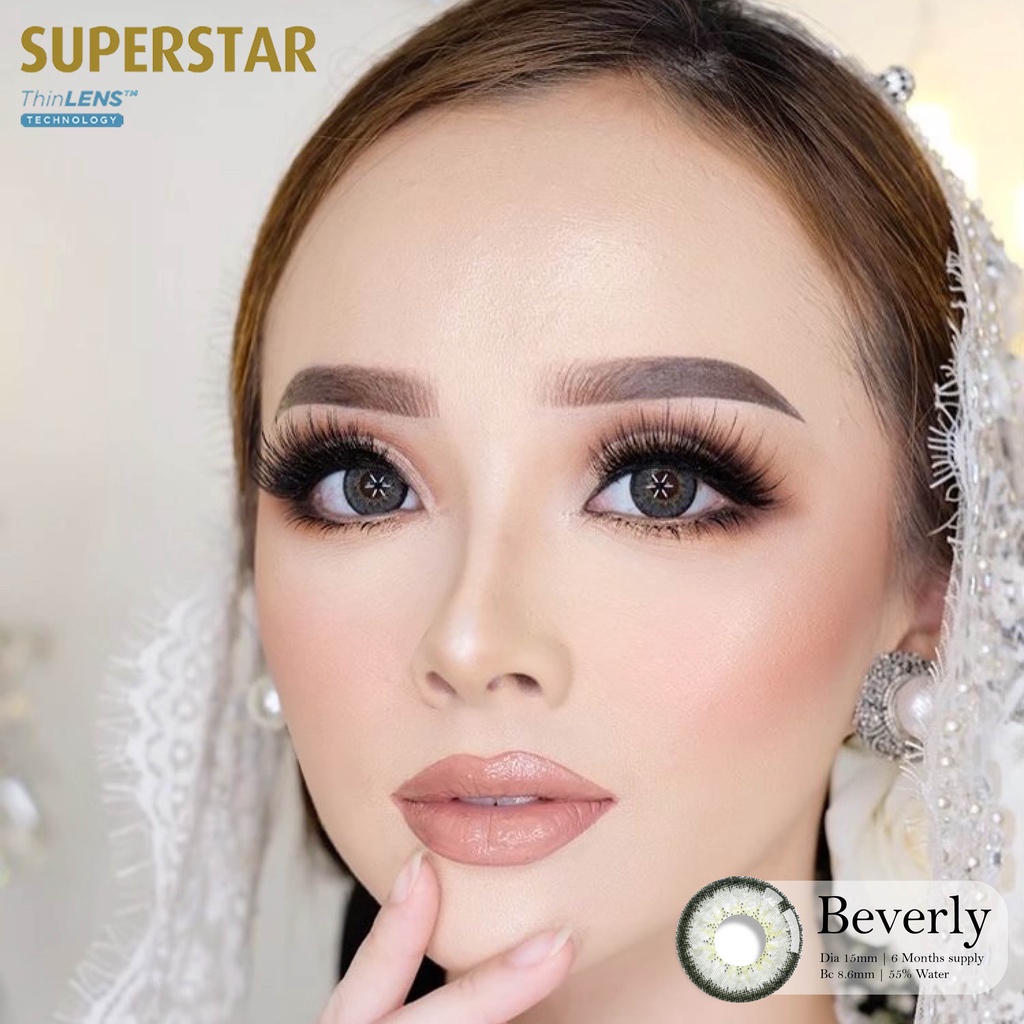 [PILIH LOKAL] Superstar Beverly softlens warna  bulanan
