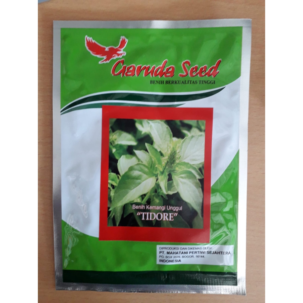 Benih Bibit Daun Kemangi Tidore Unggul Garuda Seed 5 Gram