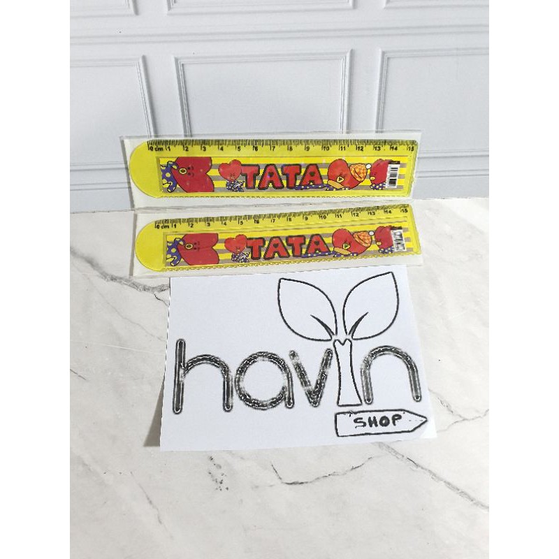 penggaris 15 cm BTS/garisan 15 cm/ruler 15 cm BT-21/mistar 15cm-TATA