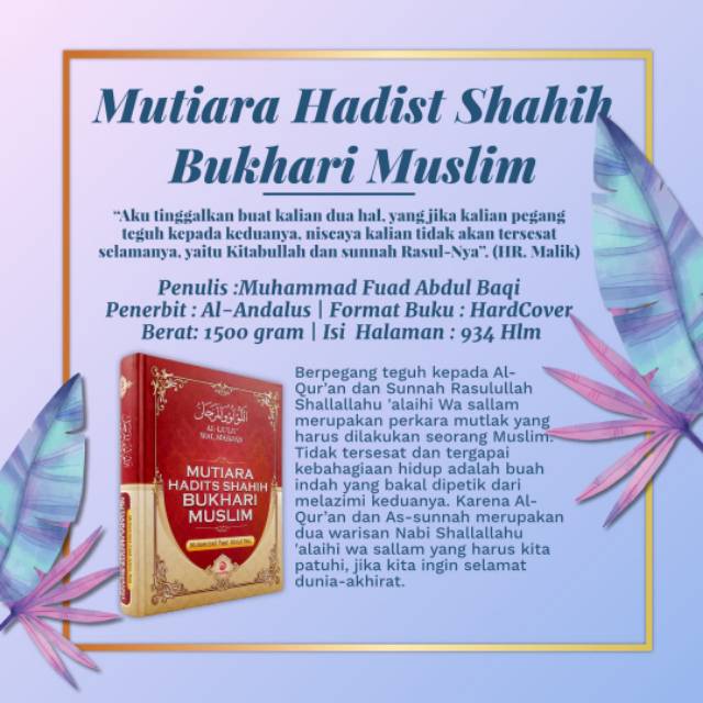 Mutiara Hadist Shahih Bukhari Muslim