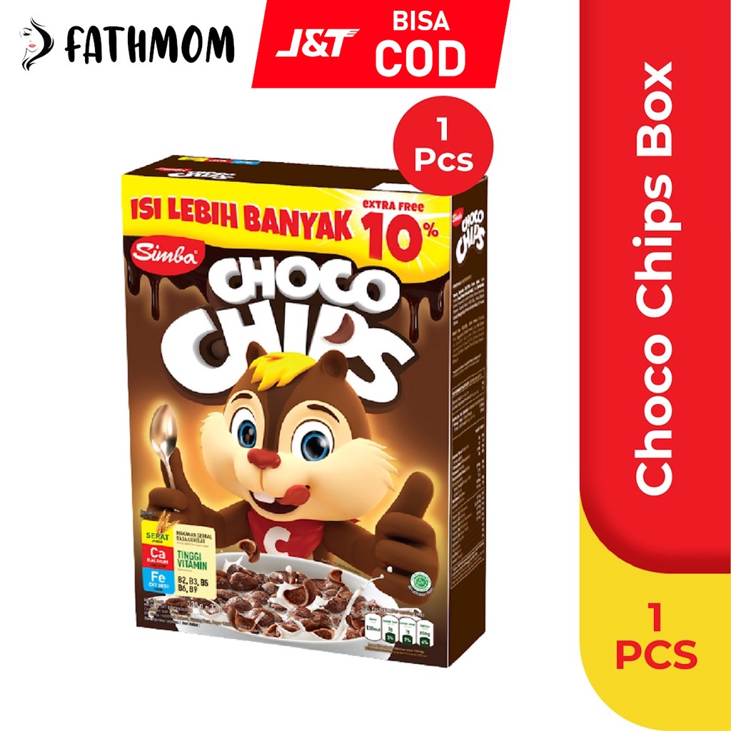 

SIMBA Choco Chips Sereal Cokelat Box 330gr
