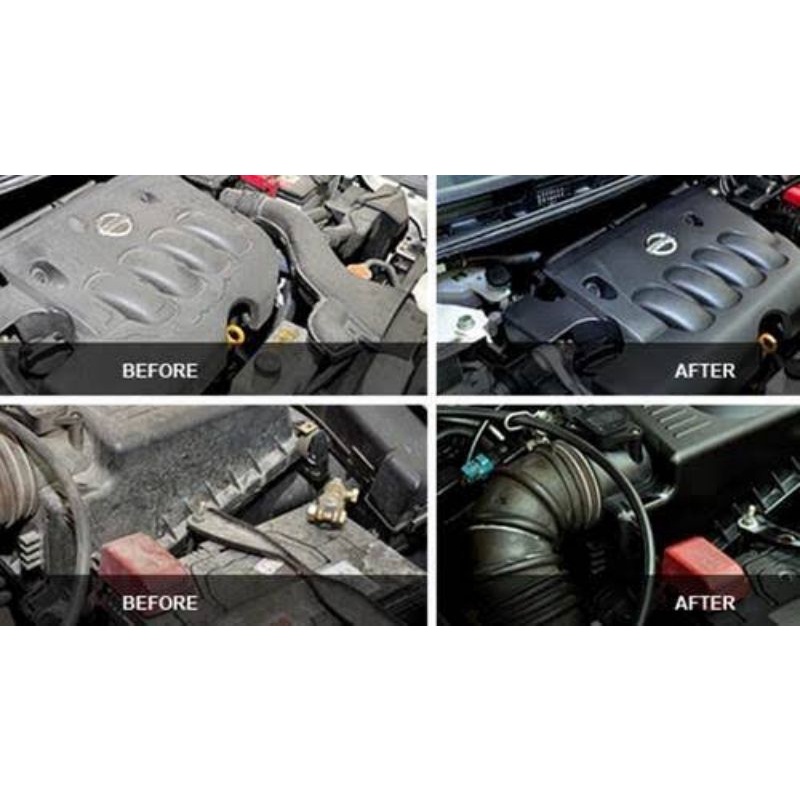 Engine Degreaser Mobil paket Isi ulang bonus microfiber / Pembersih mesin mobil / pembersih kerak membandel mobil / debu / Deposit oli