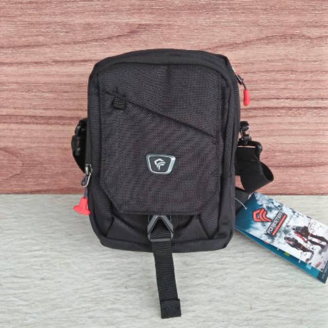 TAS TRAVEL POUCH FORESTER DRAPAC 0.5 INCLUDE RAIN COVER BLK - TAS SALEMPANG FORESTER
