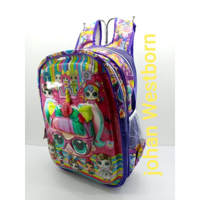 Tas Ransel Sekolah MIKA Embos Lampu