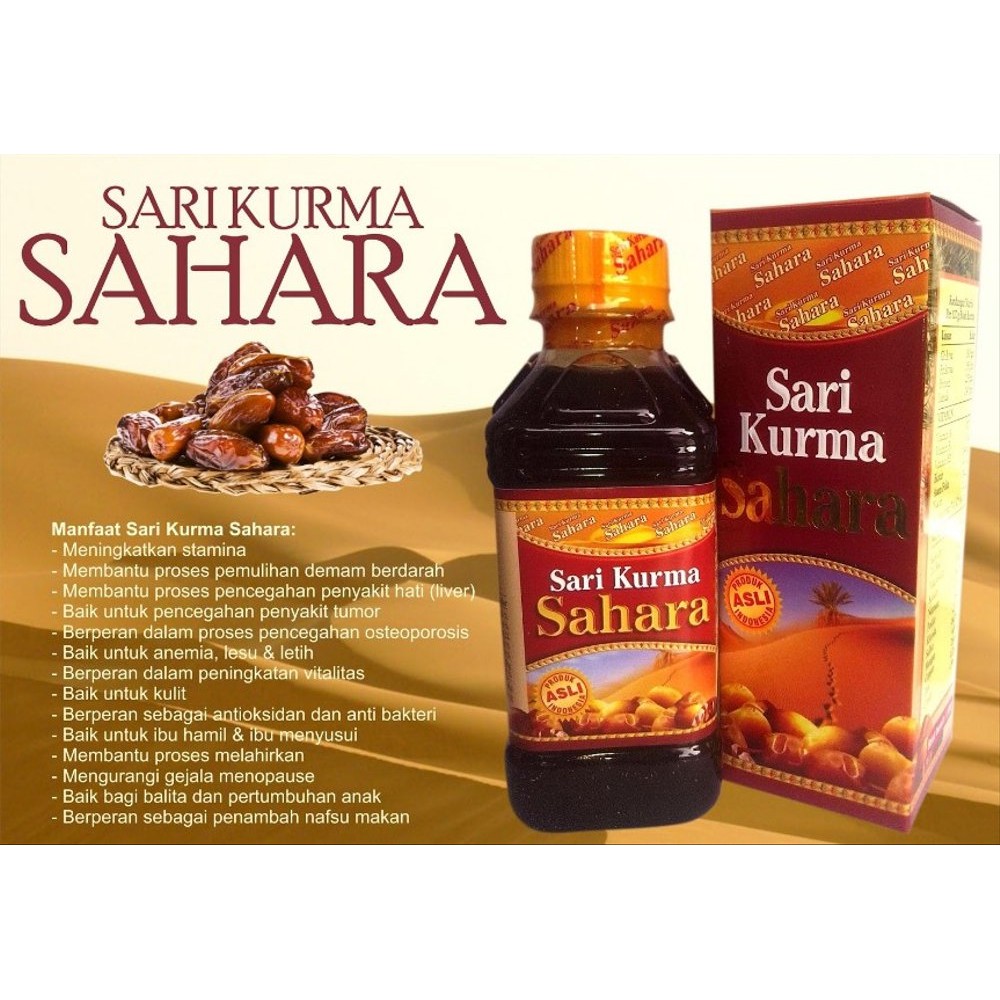 SARI KURMA SAHARA 330GR HERBAL MADU KURMA