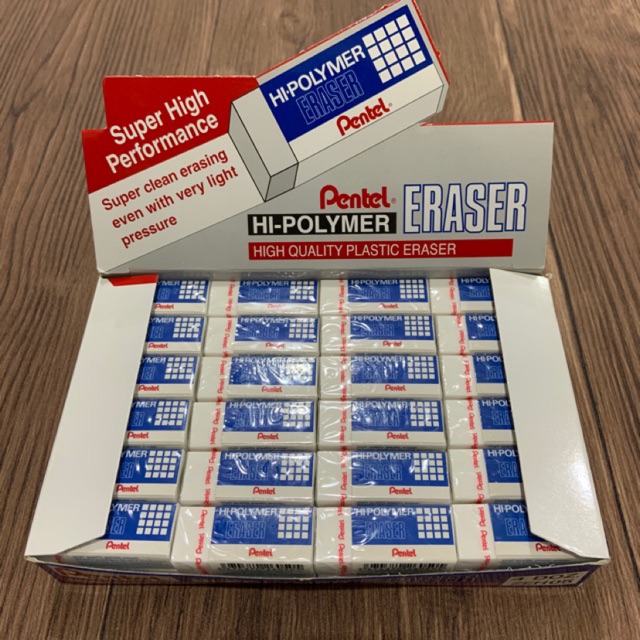 

PENTEL Penghapus PENTEL Besar Zeh-05 Putih Eraser Pensil