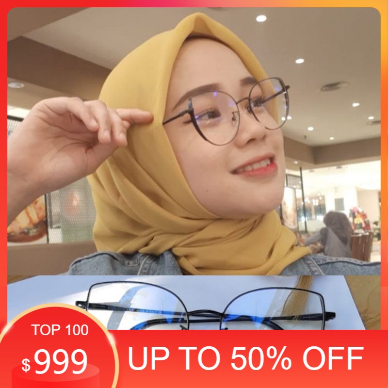 Frame Kacamata wanita model baru| kacamata minus | kacamata plus antiradiasi
