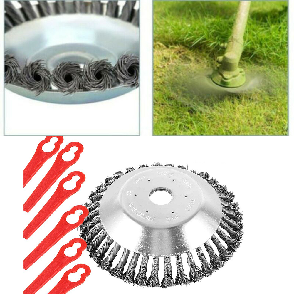 wire brush attachment for trimmer