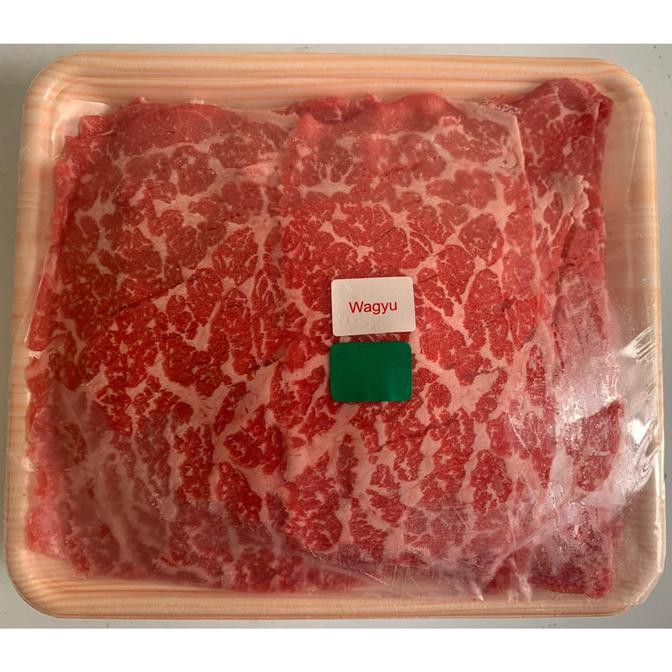 

Wagyu Topside Slice Mb6 Aus - Daging Bbq / Shabu-Shabu (500G) Bbshop555