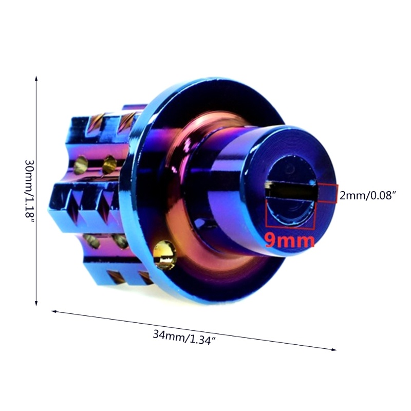 Zzz Cover Kunci Motor Bentuk Segi Enam Pentagonal