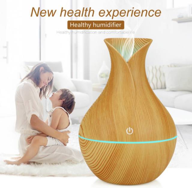 Humidifier Flower Ultrasonic Aroma Essential Oil Diffuser 130 ml