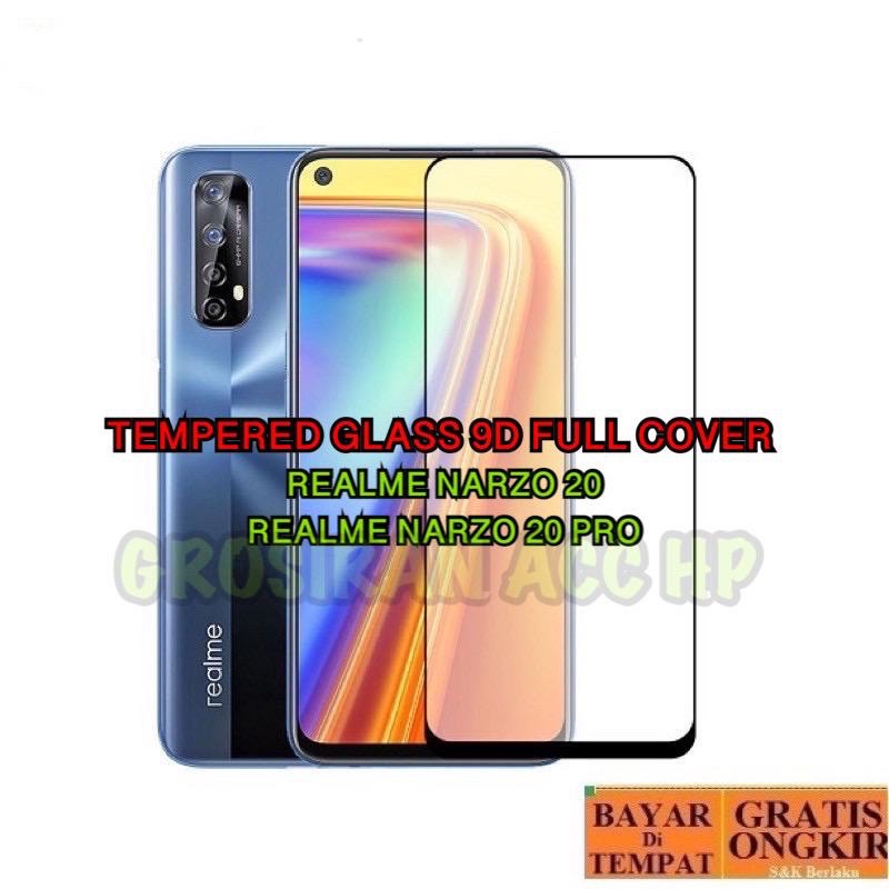 REALME NARZO 50A 50i 30A 20 PRO PRIME Tempered Glass full lem 5D 6D 9D Full Cover