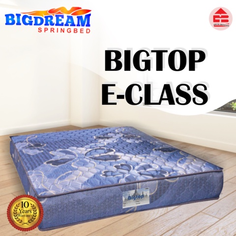 GRIYA BED SPRING BED BIGDREAM BIGTOP E-CLASS by Bigland (MATRAS SAJA) - Springbed Semarang