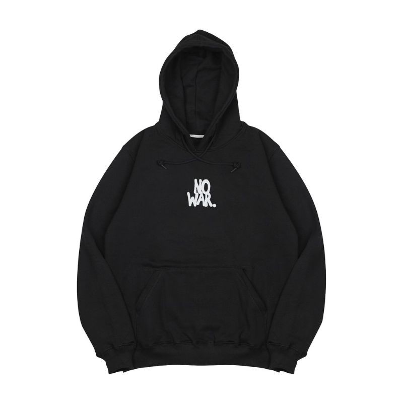 Nowar - Black - Microzide Pullover Hoodie - Unisex