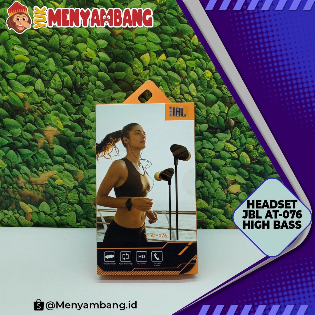 40574 | HF-JBL AT-076 | Headset JBL AT-076 High Bass