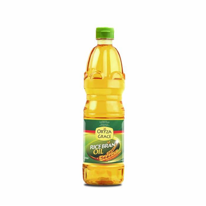 

New Ready Stock !!! Oryza Grace Minyak Goreng Sehat - Rice Bran Oil - 1 Liter