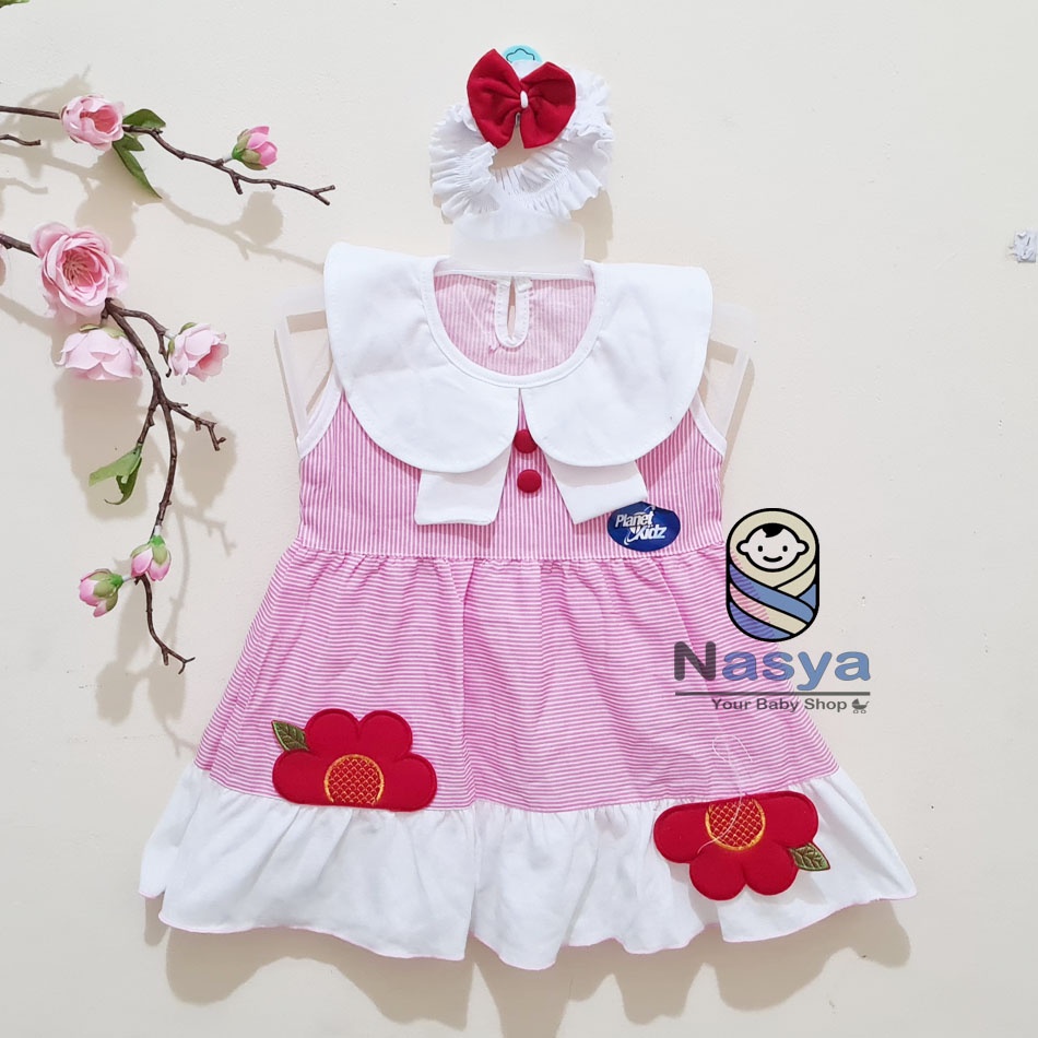 [P-059] Dress Bayi Perempuan MURAH Terbaru (usia 0-6 bulan)