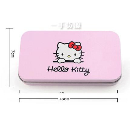 IMURA | Kuas Kosmetik set Hello Kitty (7pcs) Impor, Kuas Make Up