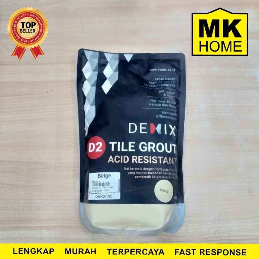 Demix D2 Tile Grout Acid Beige 1 KG