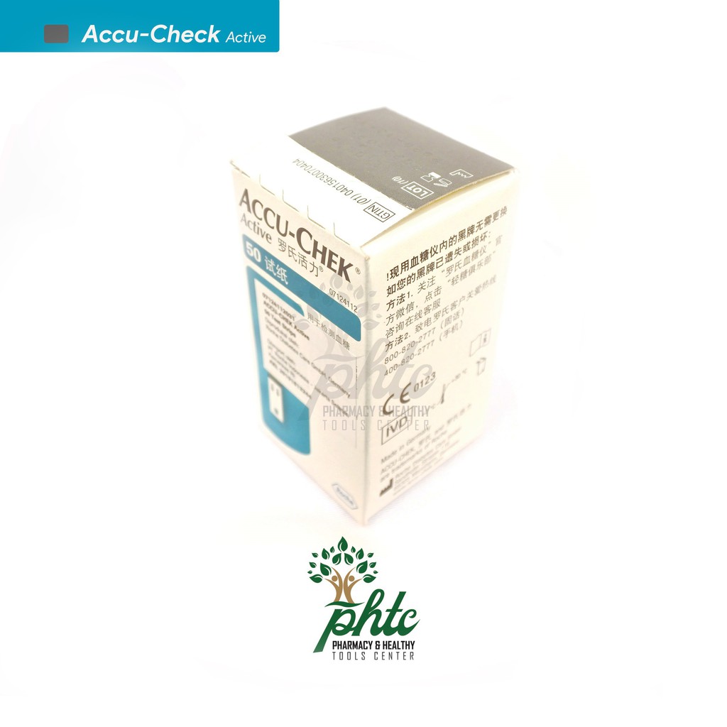 Test Strip AccuCheck Active / Strip Accu Chek isi 50