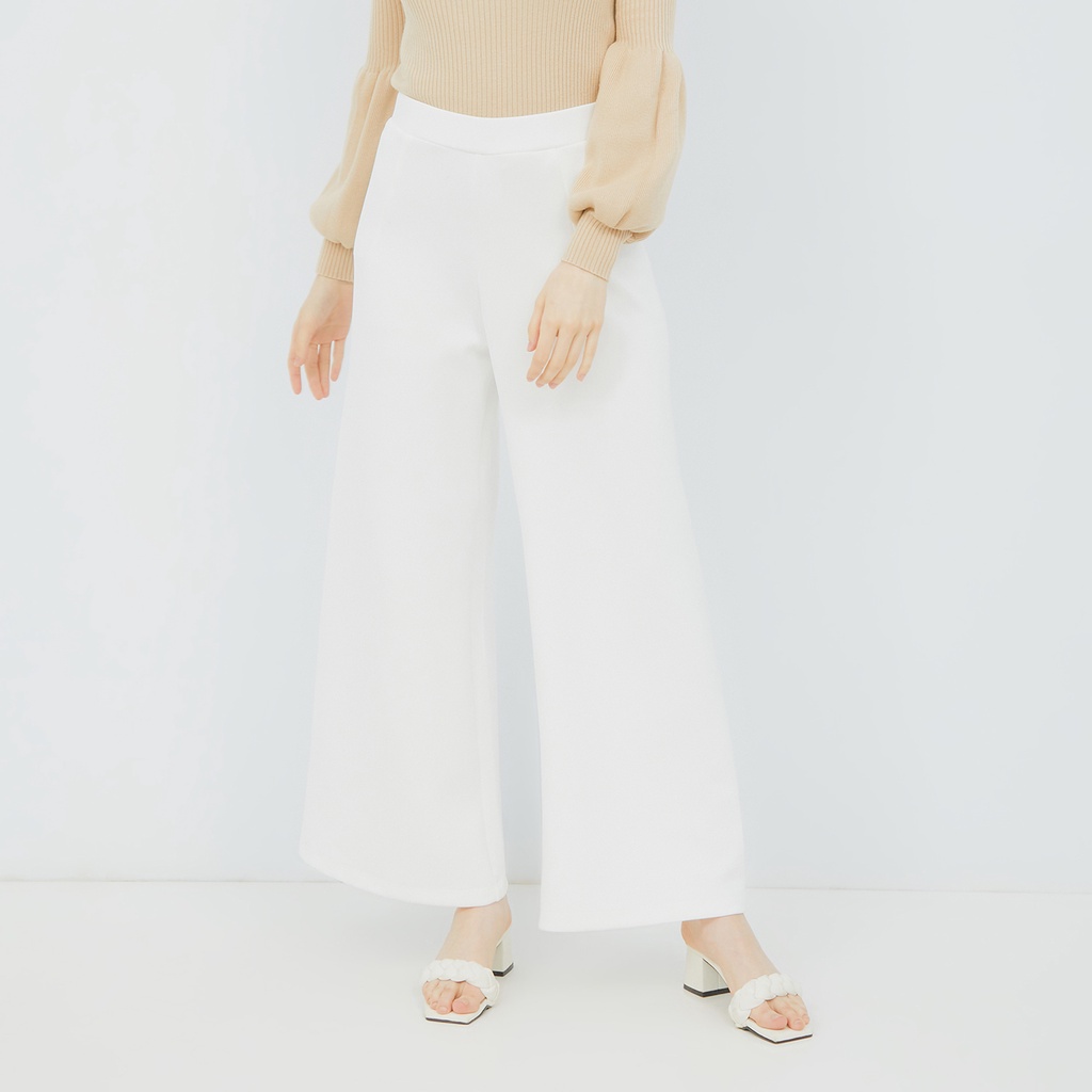 SIMPLICITY Super Stretch Culotte Pants / Celana Kerja Formal Wanita Kekinian Officewear Minimalist M