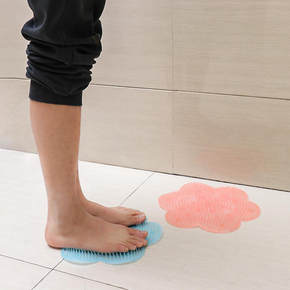 Pad Pijat Kaki Bahan Silikon Anti slip Untuk Mandi