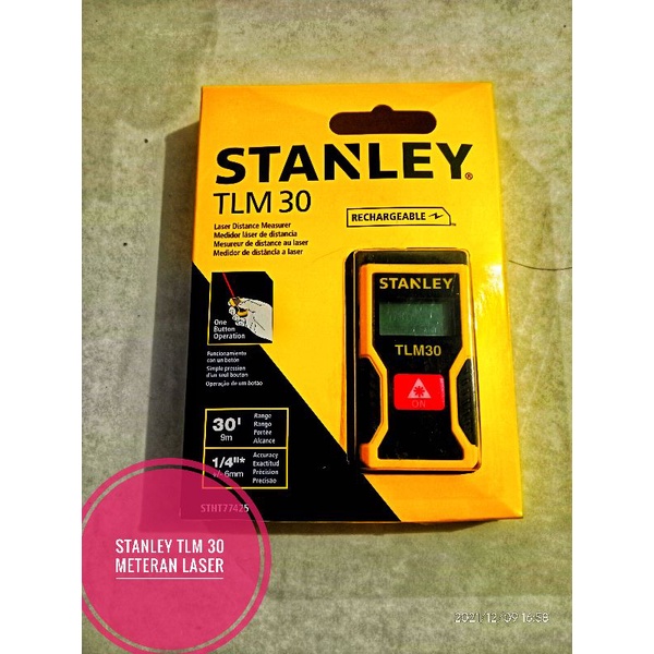 Laser Meteran Stanley TLM 30 stanley TLM30 Alat Pengukur Distance Measurement 9m (STHT77425) stanley