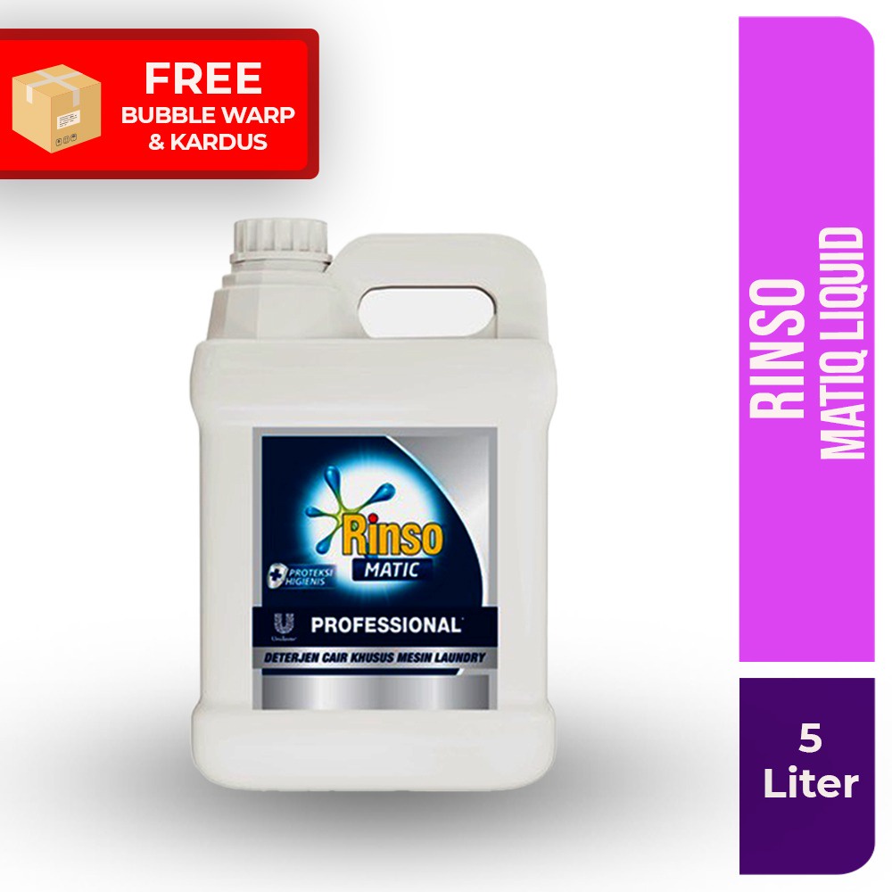 Rinso Detergent Liquid Professional Matic 5 Liter