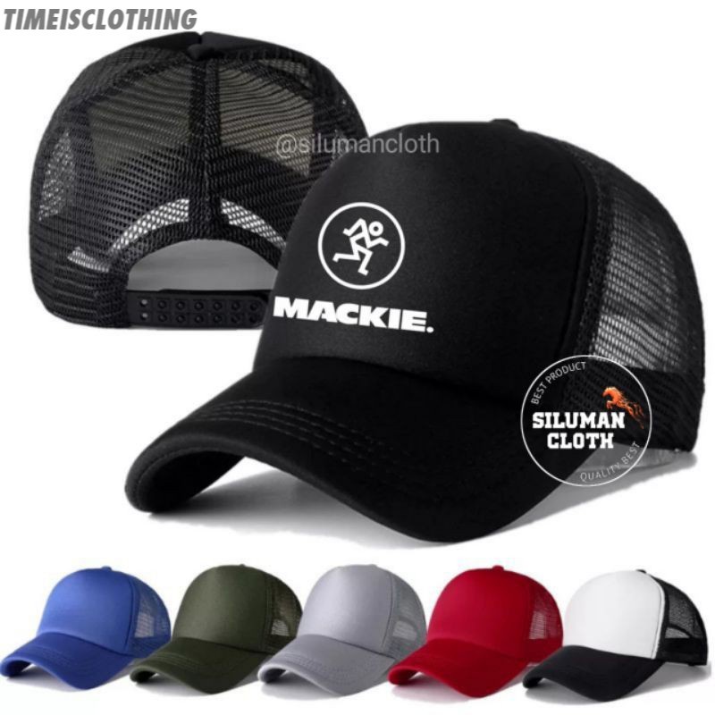 Topi Mackie Sound System Trucker/Jaring TIC
