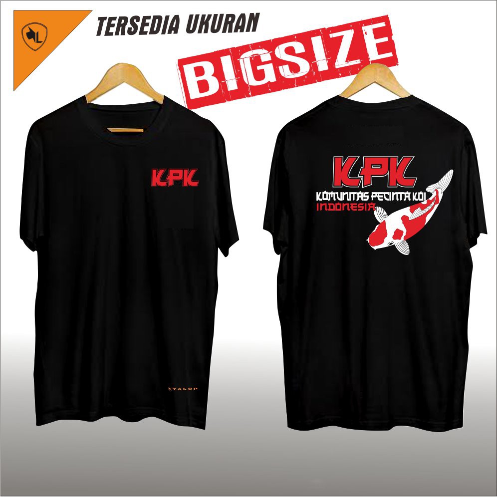 KAOS KPK / KOMUNITAS KOI INDONESIA / BAJU KOI / T SHIRT HOBBI